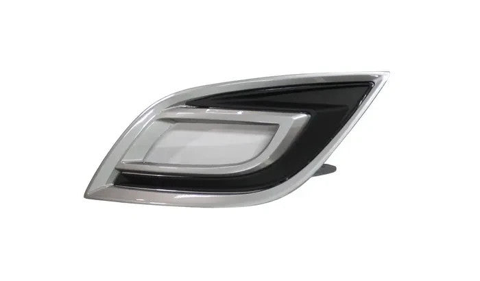 NEW FRONT LEFT FOG LIGHT COVER FOR MAZDA CX-9 TB 10/2009-11/2012 SILVER-BLACK