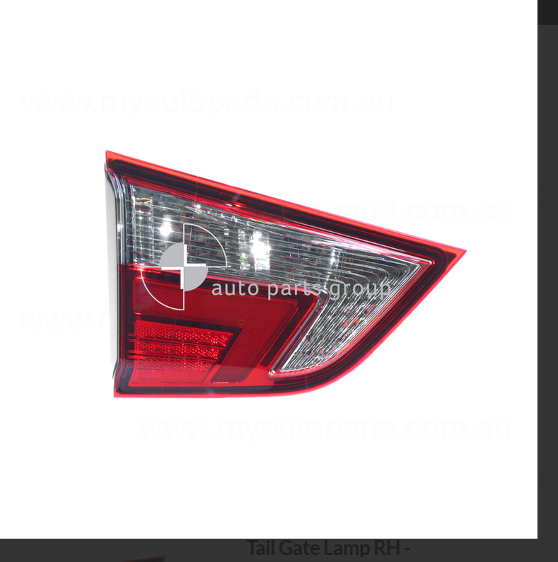 GENUINE LEFT TAIL GATE LIGHT FOR ISUZU MU-X SERIES-2 WAGON 2/2017-6/2021 MUX