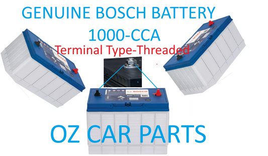 GENUINE BOSCH BATTERY FOR COMMERCIAL 100Ah 1000CCA Truck Battery