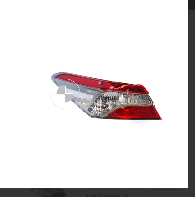 GENUINE LEFT TAIL LIGHT FOR Toyota CAMRY SEDAN 9/17-2/21 Ascent Sport MODEL ONLY