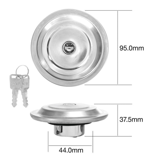 NEW FUEL CAP WITH KEY FOR Early MODEL CARS Locking Fuel Cap 44.0MM