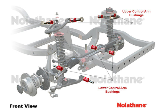 NEW Nolathane Front Control Arms Bushing Kit SET FOR FORD RANGER 2018-2022 PX-3