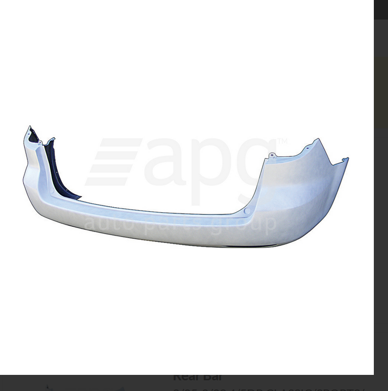 GENUINE REAR BUMPER BAR FOR MAZDA-6 7/2002-8/2005 WAGON ONLY