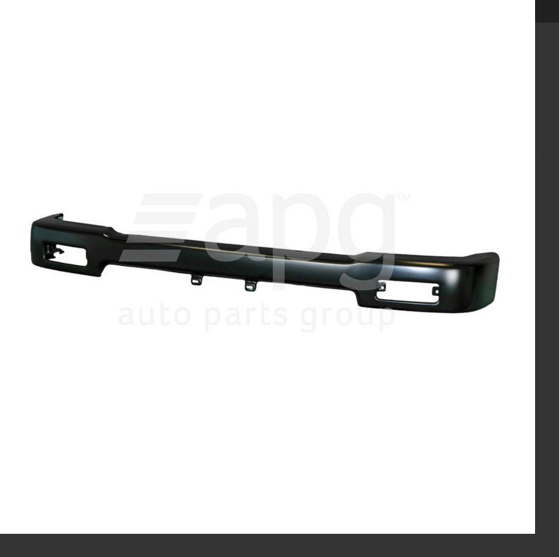 NEW FRONT BUMPER BAR FOR TOYOTA HILUX Black - 1 Piece 11/1991 - 9/1997