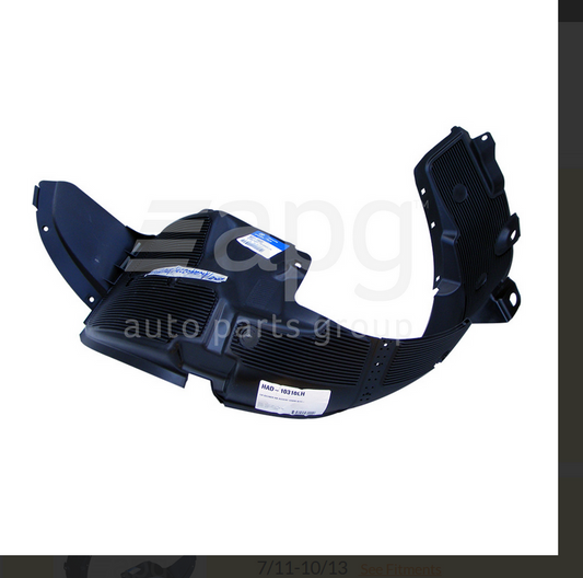 NEW RIGHT FRONT INNER GUARD LINER FOR Hyundai Accent 7/2011-10/2013