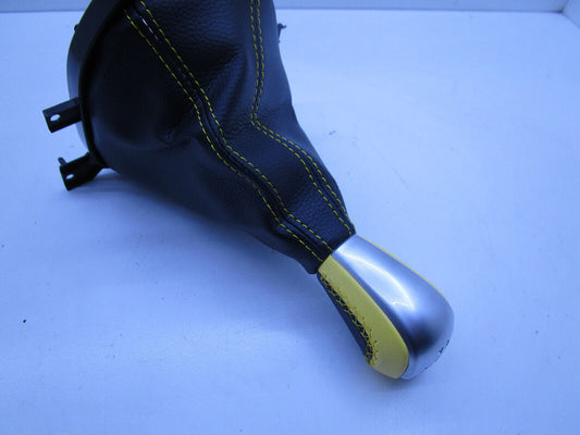 YELLOW Manual Gear Shift Knob & BOOT FOR HOLDEN VE MALOO UTE HSV GTS