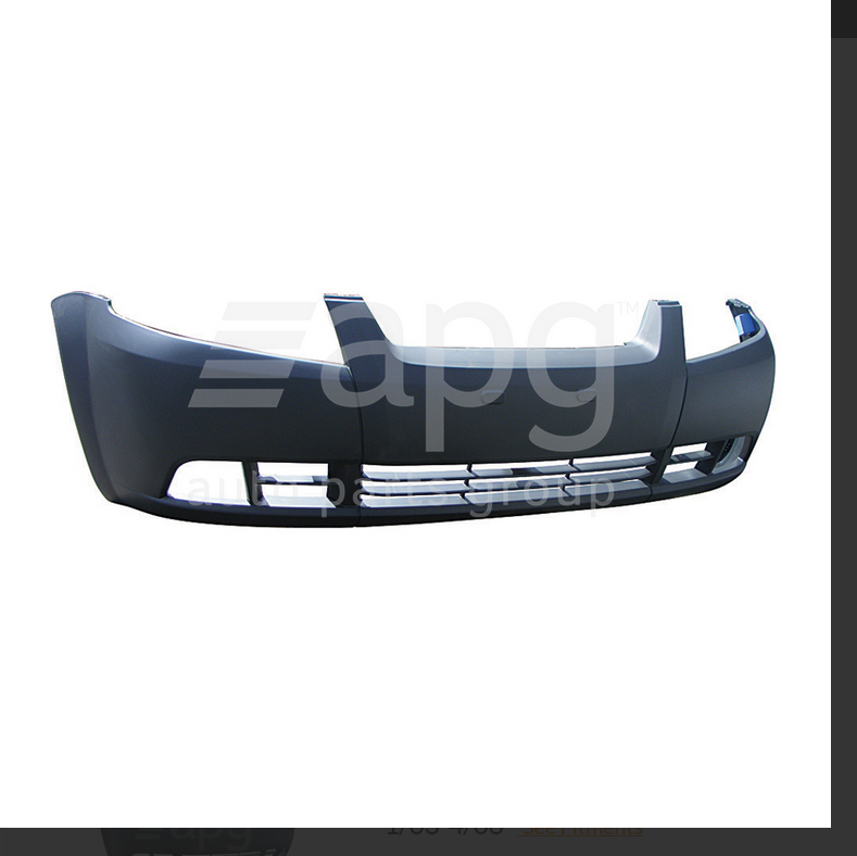 NEW FRONT BAR COVER BUMPER FOR Daewoo Kalos T200 1/2003-4/2006 HATCH 5-DOOR