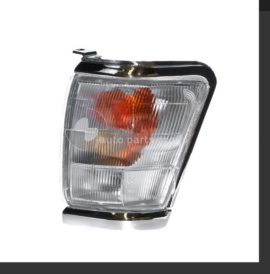 NEW LEFT PARK BLINKER LIGHT CHROME FOR TOYOTA HILUX KZN165R 11/1999-9/2001