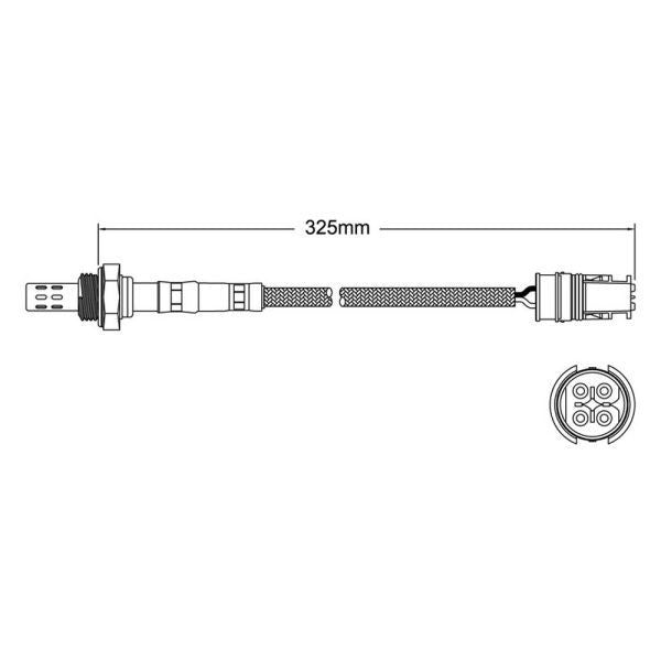 NEW Exhaust O2 Oxygen Sensor FOR Mercedes-Benz: Select V12 and V8/V6 models