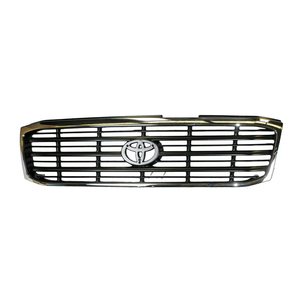 GENUINE FRONT GRILLE FOR Landcruiser 100 Series 1/98-8/02 GXL BLACK W/CHROME SUR