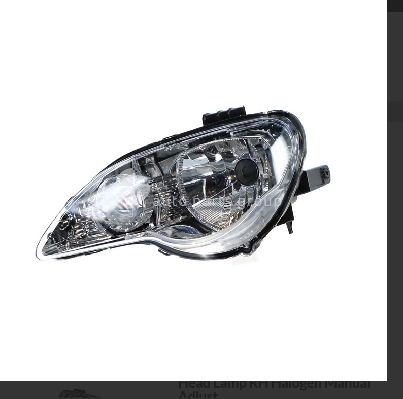 NEW LEFT HEADLIGHT LAMP FOR Proton Gen II CM 10/2004-ON HALOGEN MANUAL ADJUST