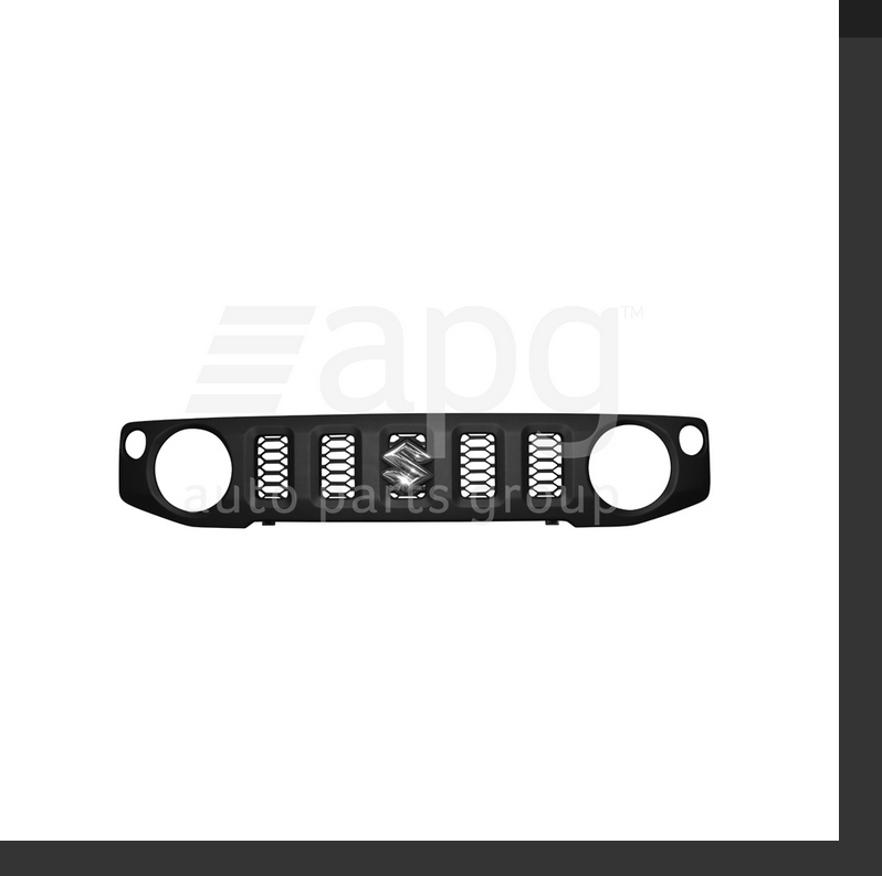 GENUINE FRONT GRILLE FOR SUZUKI JIMNY 11/2018-ON BLACK