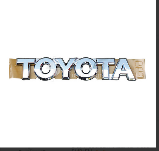 GENUINE TAIL GATE EMBLEM BADGE FOR Toyota Yaris NCP90R 8/2005-7/2011 3-5 DOOR