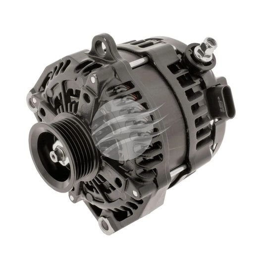 High Amp Performance Alternator - 12V 215A Suitable for LS1, LS2, LS3, LSA Black