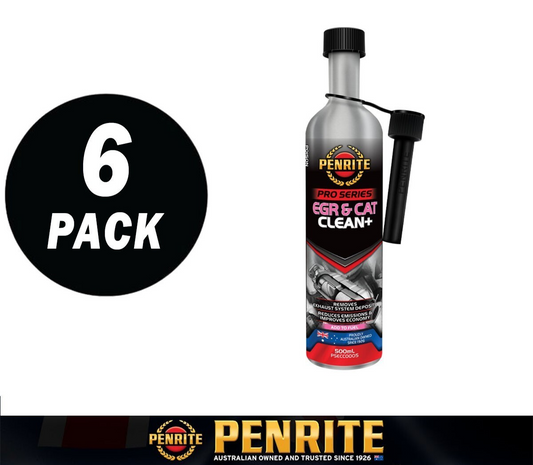 6 Pack Fuel & Exhaust System Cleaner FOR PETROL DIESEL LGP HYBRID E10 CARS