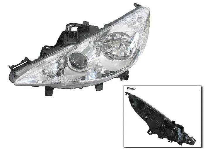 NEW LEFT HEADLIGHT LAMP FOR PEUGEOT 207 A7 02/2007 ~ 10/2009 HEAD LIGHT