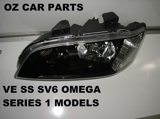 HOLDEN COMMODORE VE HEADLIGHT NEW LEFT HAND OMEGA SS SV6 BERLINA GENUINE NEW