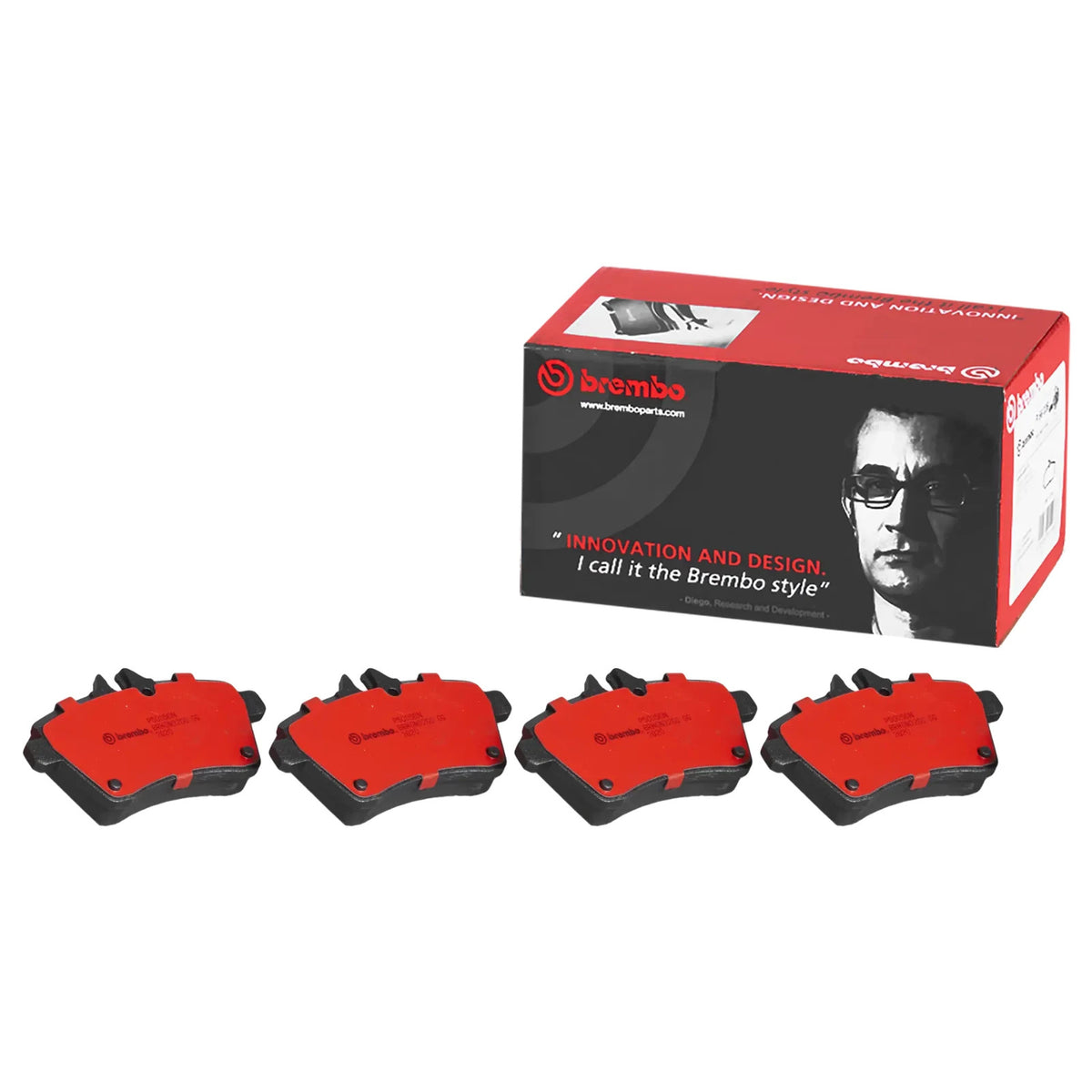 Brembo FRONT Brake Pad Set For Mercedes-Benz A-Class (W169 Hatchback)