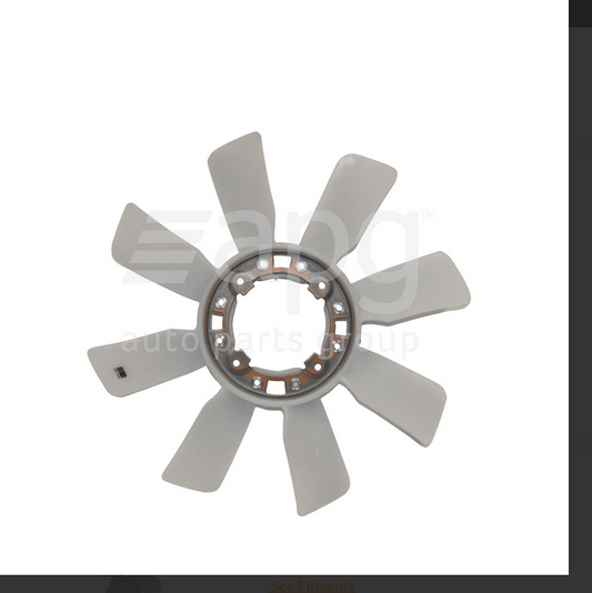 NEW RADIATOR FAN BLADE FOR TOYOTA LANDCRUISER 11/1984-1/1990 4.0L 2H 6CYL DIESEL