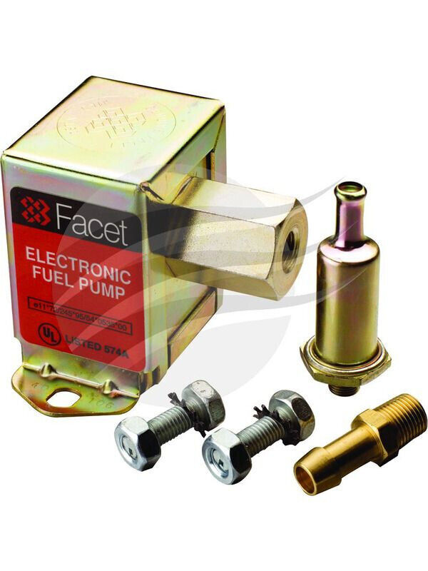 FUEL PUMP FOR Facet Fuel Pump 4.5 - 6 Psi 12V Solid State Female Pack