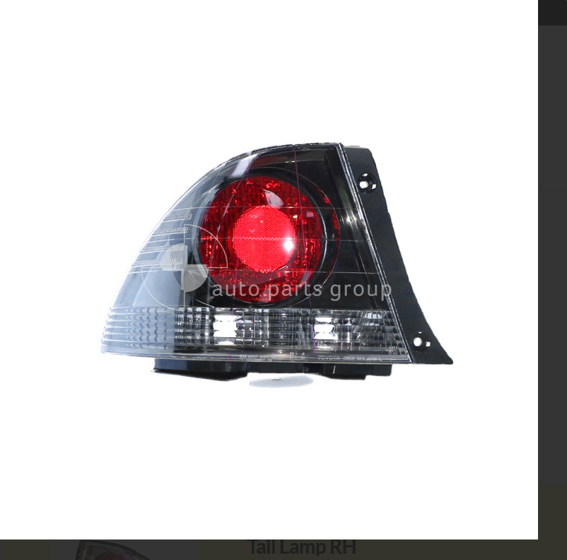 GENUINE LEFT TAIL LIGHT LAMP FOR Lexus 8/2001 - 7/2005 SEDAN IS200-300 METALLIC