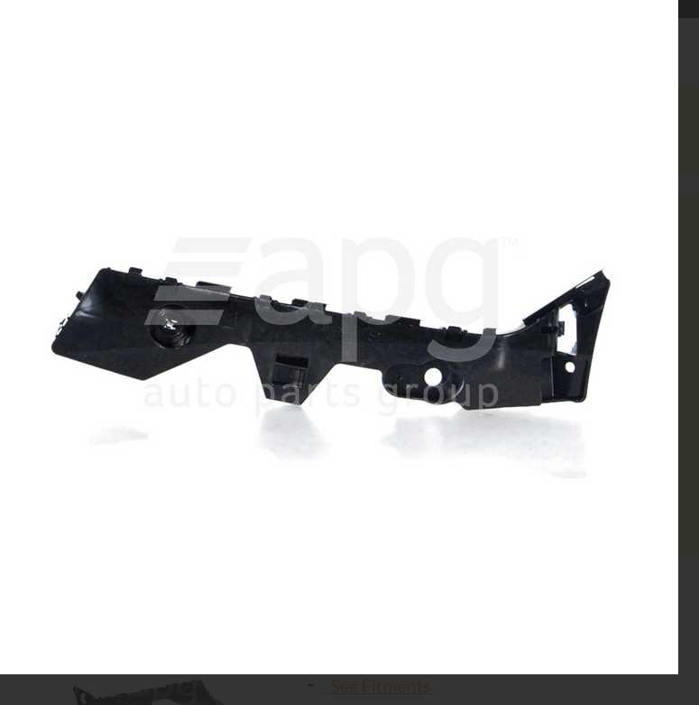 GENUINE RIGHT REAR BUMPER BAR BRACKET FOR Mazda 3 BL HATCH /2009-11/2013