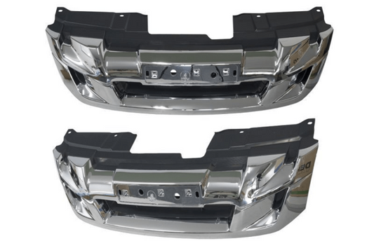 NEW FRONT GRILLE FOR ISUZU D-MAX TFS 07/2012-10/2016 GRILLE WITH CHROME MOULD
