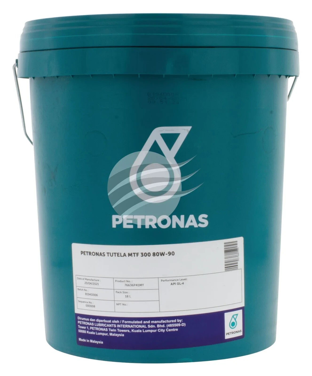18 Ltr TUTELA MTF 300 80W-90 GL-4 MANUAL TRANSMATION GEAR OIL