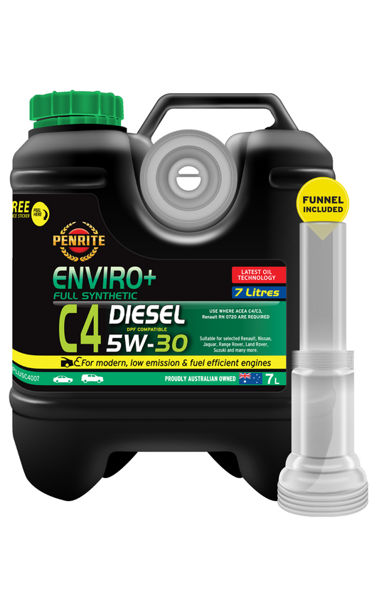 7-Litre ENGINE OIL *PENRITE* EPLUSC4007  ENVIRO+ C4 5W-30 (FULL SYN.)