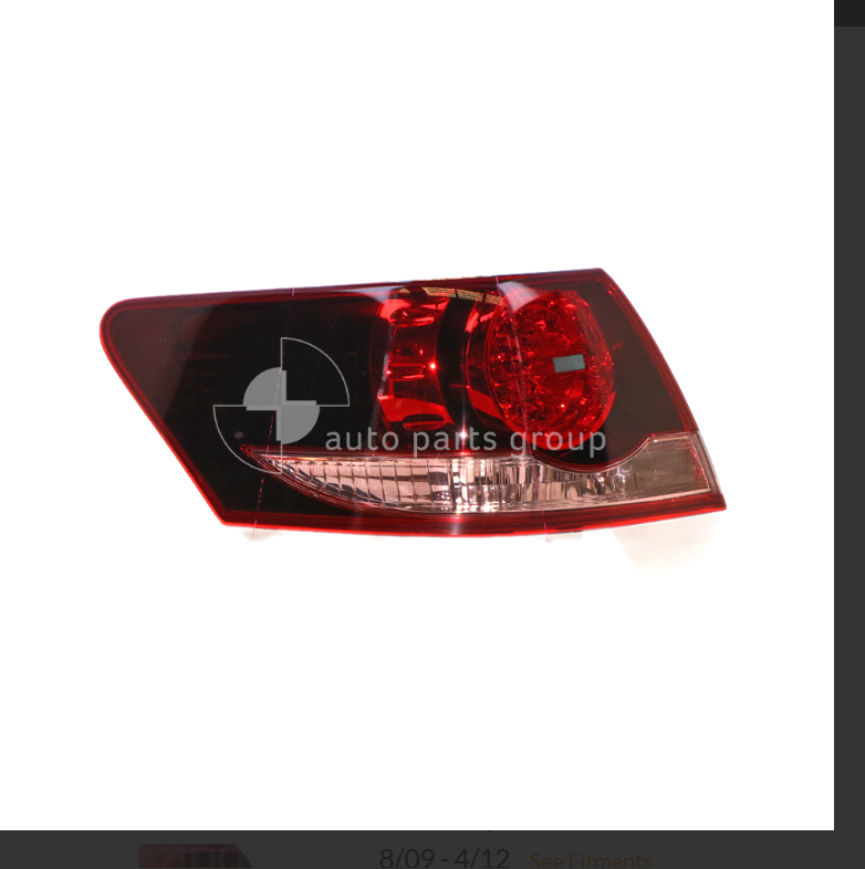 GENUINE LEFT TAIL LIGHT FOR Toyota AURION SEDAN 10/2006 - 8/2009 SPORTIVO-MODEL