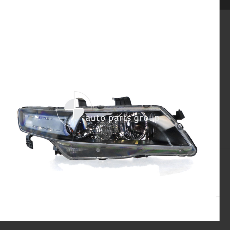 GENUINE RIGHT HEADLIGHT FOR HONDA ACCORD EURO SEDAN 12/2005-6/2008 HALOGEN