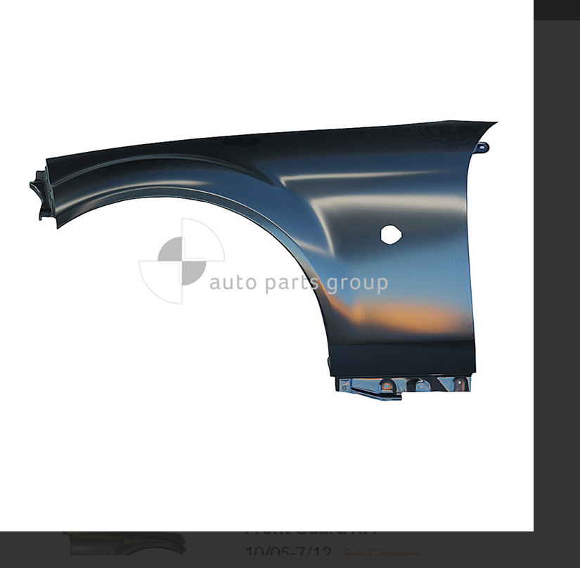 GENUINE LEFT FRONT GUARD FOR MAZDA MX5 2-DOOR CONVERTIBLE 10/2005 - 7/2012 MX-5