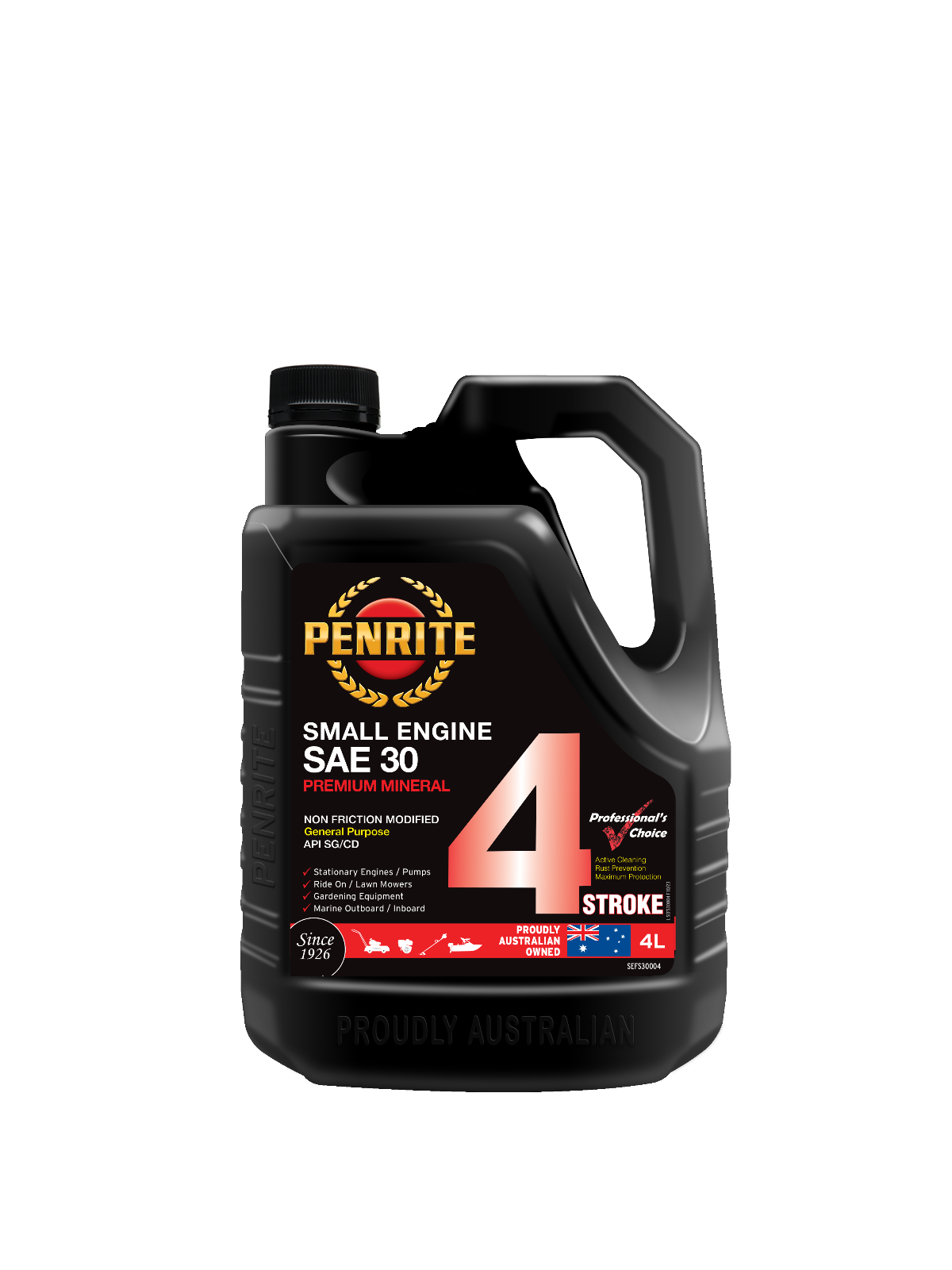 NEW 4-LITRE SMALL ENGINE 4-STROKE OIL FOR Toro Wisconsin Pope and many more