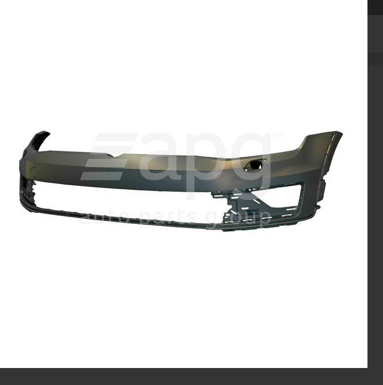 GENUINE FRONT BUMPER BAR FOR VOLKSWAGEN GOLF 9/15-7/17 WGN ALLTRACK, W/WASHER &