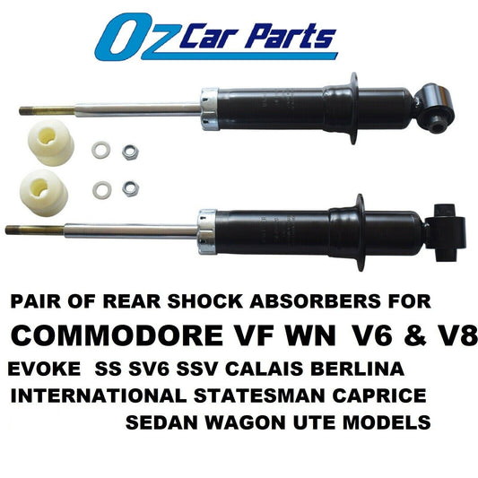 REAR Strut SHOCK ABSORBERS FOR HOLDEN COMMODORE VF SV6 UTE NEW PAIR