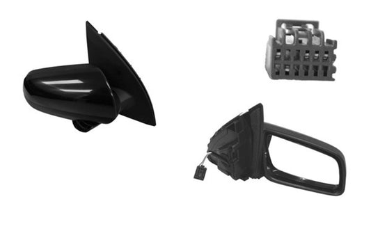 NEW DRIVER SIDE DOOR MIRROR FOR HOLDEN COMMODORE 03/13-12/17 5-PIN BLIND SPOT