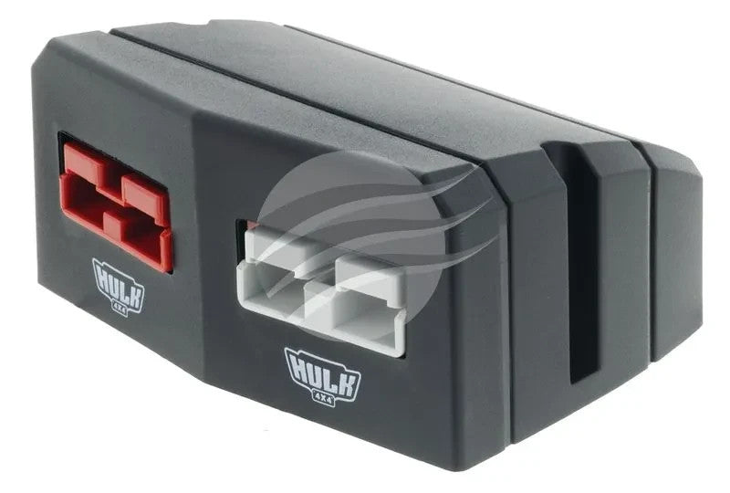 NEW HEAVY DUTY DOUBLE SURFACE MOUNT HOUSING 50A ANDO STYLE PLUGS RED & GREY