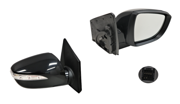 NEW RIGHT SIDE DOOR MIRROR FOR HYUNDAI IX35 LM 02/10-2015 WITHOUT FOLDING 6-PIN