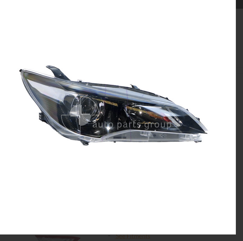 NEW RIGHT HEADLIGHT LAMP FOR TOYOTA CAMRY ASV50 ATARA SX 4/2015-10/2017