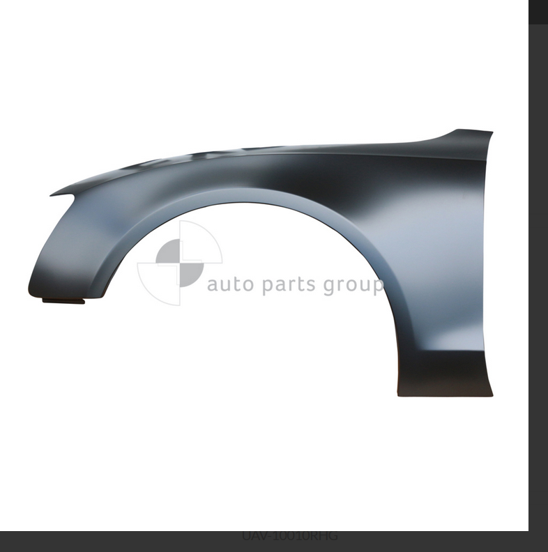 NEW PASSENGER LEFT FRONT GUARD FENDER FOR AUDI A5 10/2007-4/2012 COUPE