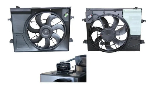 COMPLETE RADIATOR FAN WITH BOTTLE FOR KIA CERATO TD 01/2009 ~ 03/2013 ENGINE FAN