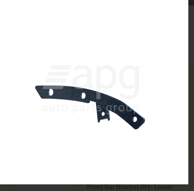 GENUINE LEFT FRONT BUMPER BAR BRACKET FOR HOLDEN CAPTIVA & 7 12/13-08/18 LOWER