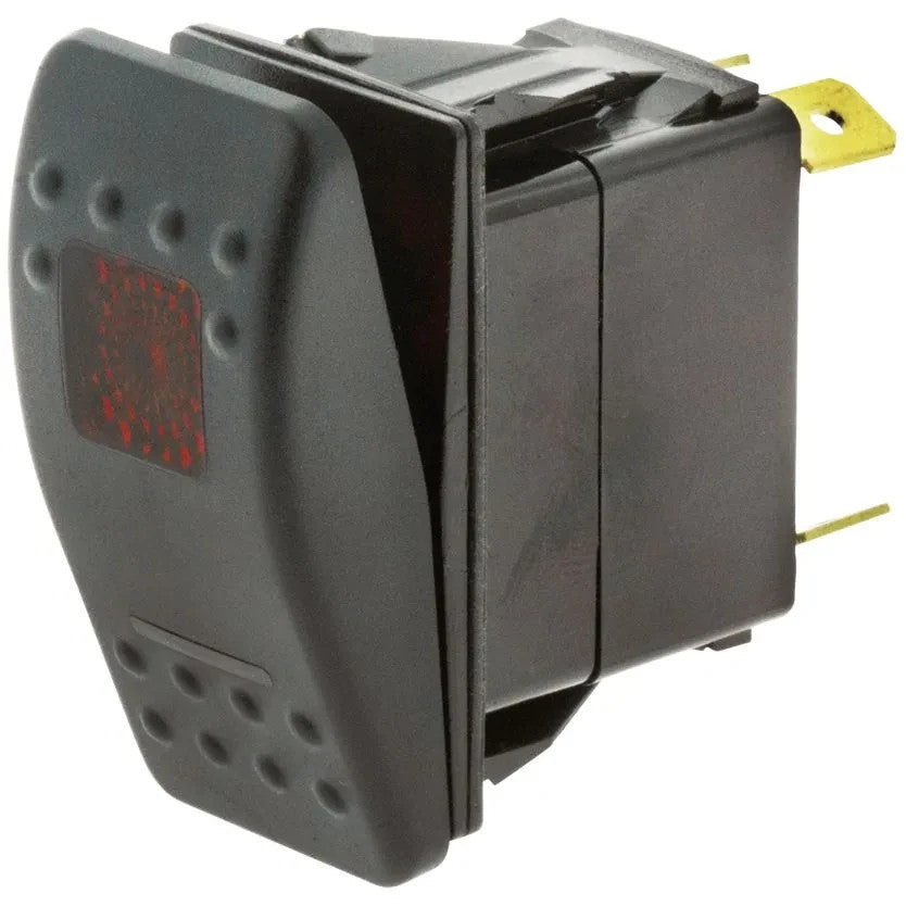 NEW HEAVY DUTY SWITCH ROCKER SEALED ON / OFF 20amp W/ LED WINDOW SYMBOL
