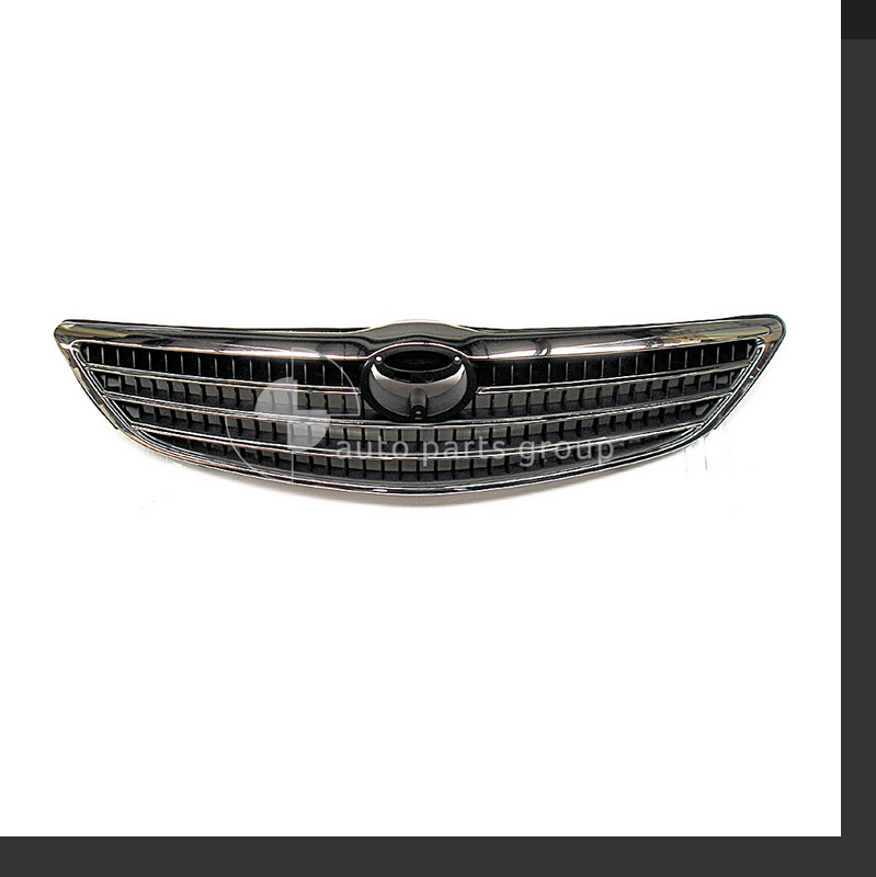 NEW FRONT GRILLE FOR TOYOTA CAMRY 8/02-8/04 ATEVA/SPORTIVO DARK SILVER/CHROME 2