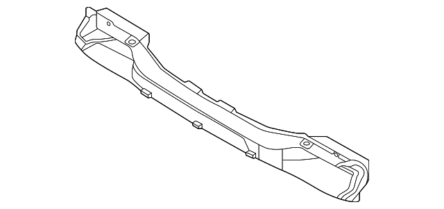 Genuine Rear BAR Reinforcement FOR Hyundai Veloster JS HATCH 7/2019-ON