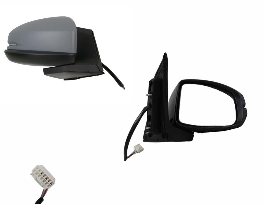 NEW LEFT SIDE DOOR MIRROR FOR HONDA CITY GM 04/2014-ON WITHOUT FOLDING 5-PIN