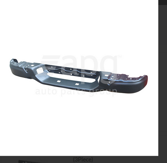 GENUINE REAR BUMPER BAR FOR HOLDEN COLORADO 6/12-7/16 Black Without Sensor TYPE