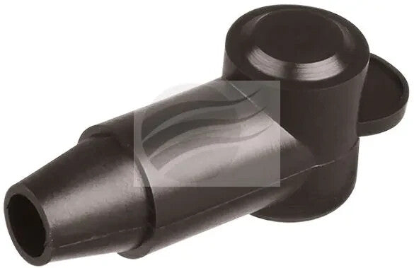 X2 NEW HEAVY DUTY TERMINAL COVER INSULATOR FOR ALTERNATOR STARTER MOTOR 14mm BLK