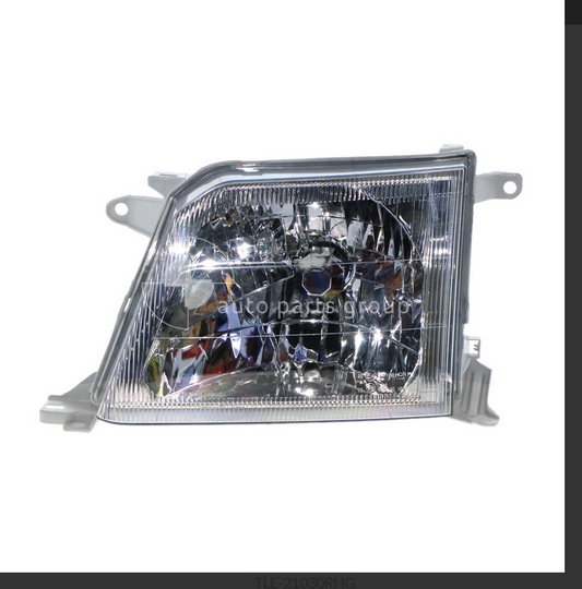 NEW PASSENGER LEFT HEADLIGHT LAMP FOR TOYOTA PRADO-95 6/1999-9/2002