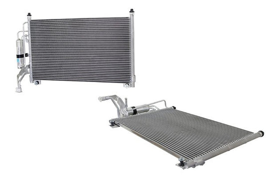 NEW AC CONDENSER FOR MAZDA 2 DE 06/2007-08/2014 PIPE DIAMETER IS 11mm